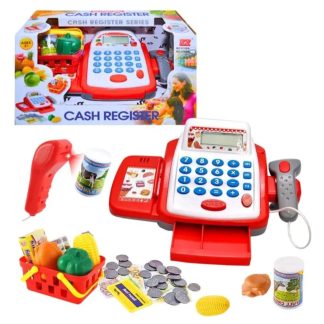 Caja registradora con luz y sonido