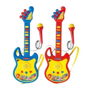 Guitarra con micrófono