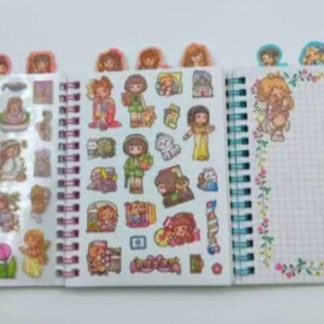 Libreta con stikers
