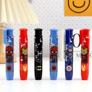 Goma retráctil super héroe