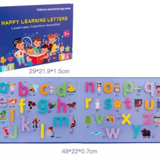 Carpeta magnética del abecedario en inglés