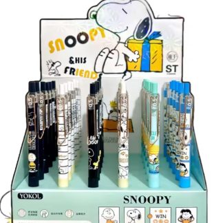 Lápiz tinta negra Snoopy