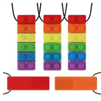 Collar mordedor Lego